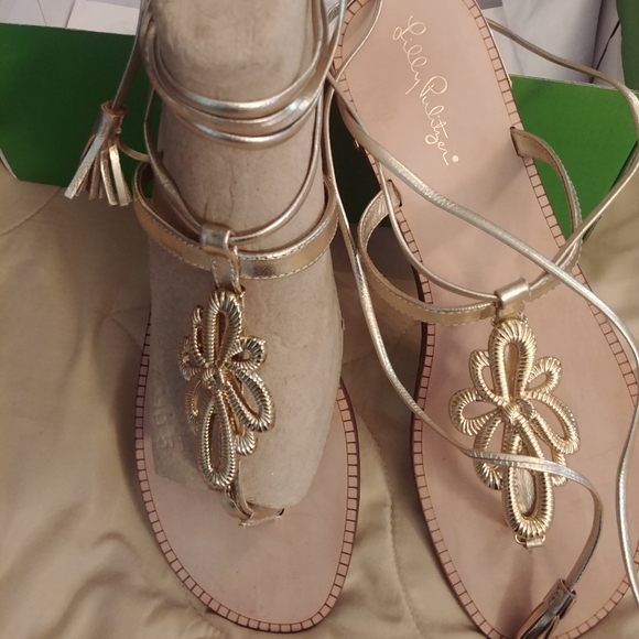 COPY - Lilly Pulitzer Sandals - Picture 2 of 6